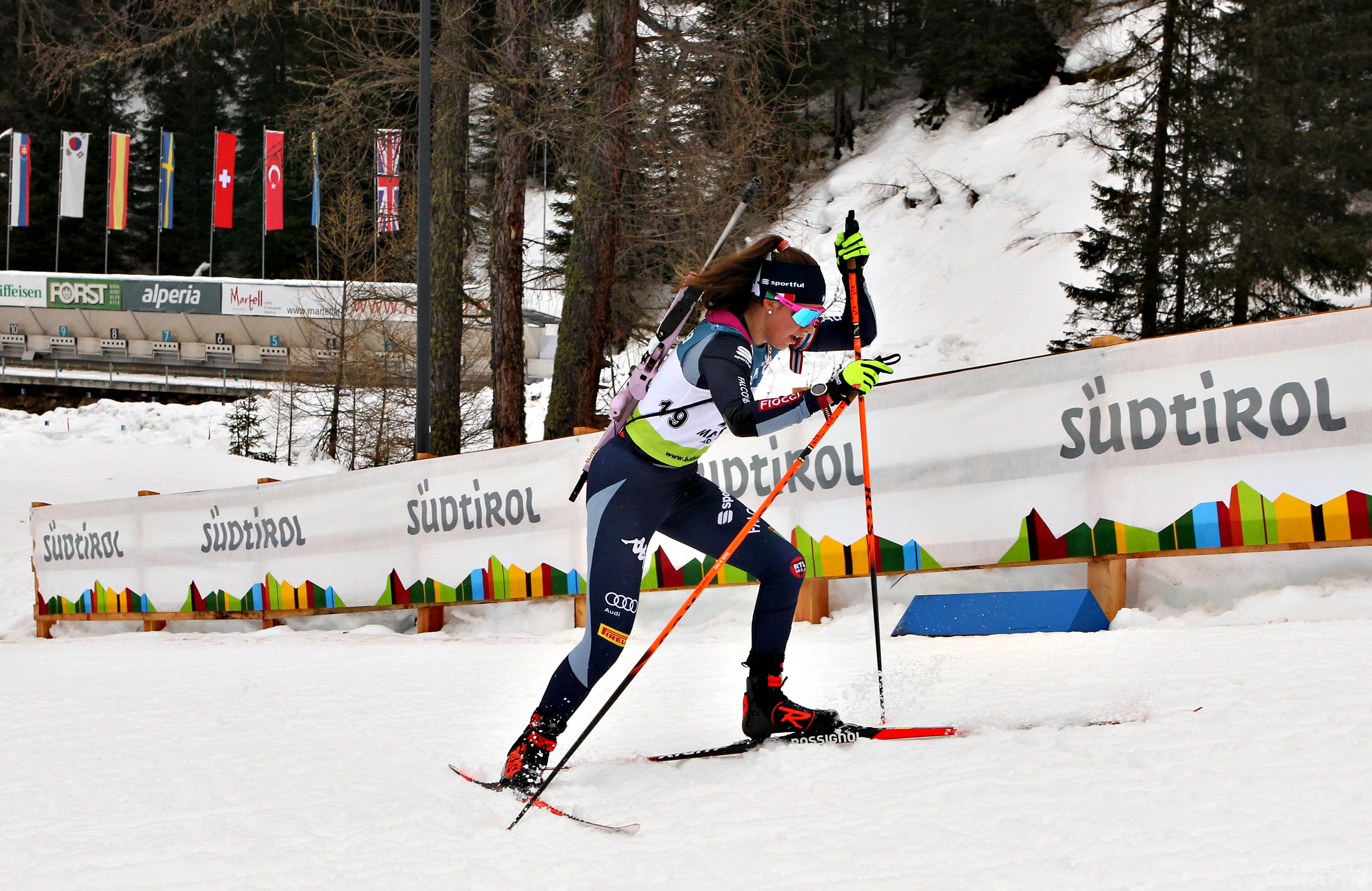 Biathlon Beatrice Trabucchi A Punti Nell Individuale Di Ibu Di