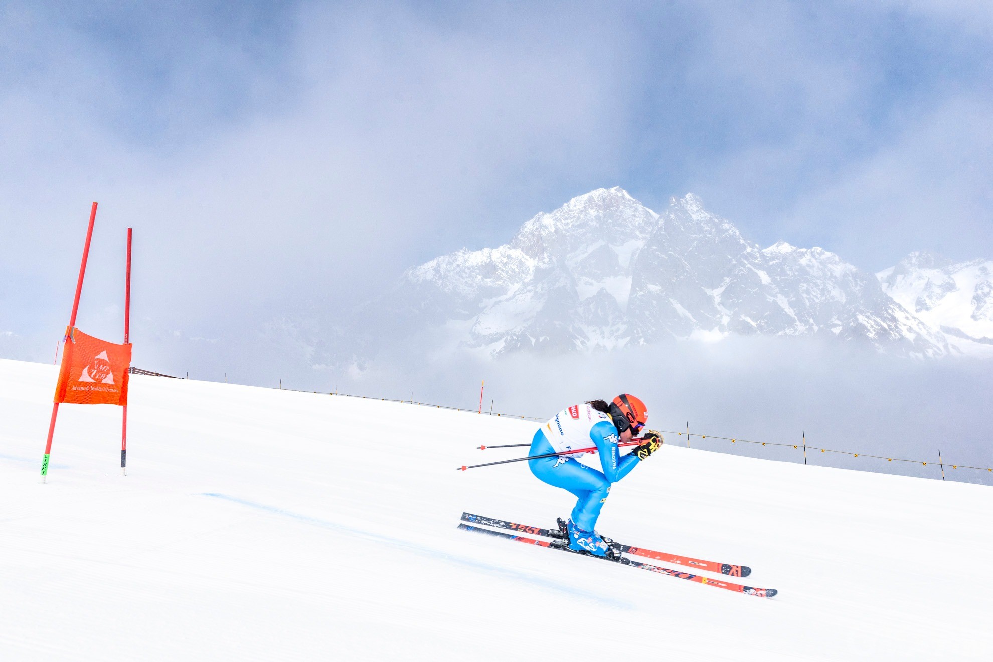 Sci alpino Federica Brignone si è allenata a Courmayeur e La Thuile