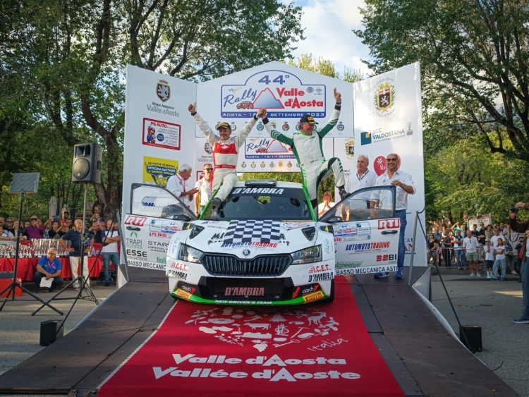 Elwis Chentre E Igor DHerin Dominano Il Rally Valle DAosta Aosta